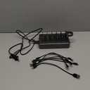 CREATIVE DESIGN 50W Fast Charging Station, 6 Port Apple Charging Station for Multiple Devices Compatible with iPhone,iPad, Tablet,Kindle ect,with 6 Short Cables and Apple Watch HolderSpace Gray