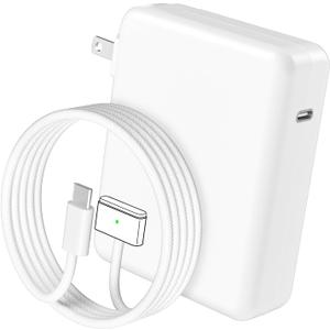 140W Mac Book Pro Charger,Compatible with Pro(16 inch 2021-2023)&(14 inch 2023),Air (13-15 inch 2021-2024),Include a USB C to T -Tip 3 Magnetic Braided Cable(6.6FT/2M)