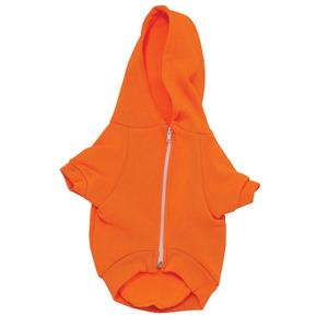 iChoue Fall Dog Hoodie - Soft & Warm Dog Thanksgiving Sweater with Leash Hole and Pocket, Pet Winter Coat, Cold Weather Clothes Sweatshirt for Small Medium Large Dogs Puppy Cat Boys Girls, Orange L+