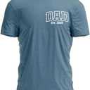 Teeny Fox Dad Est 2026 Expecting Dad Shirt | Daddy Pregnancy Reveal Shirts for Couples | Gift for Baby Announcement, Large