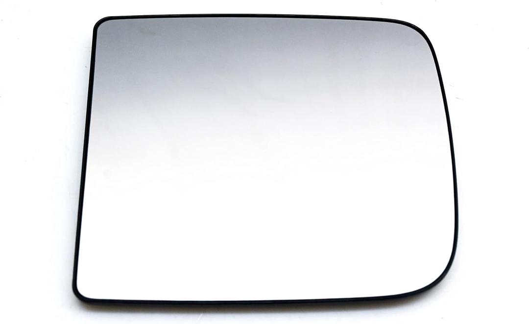 Fits 10-18 Ram Pickup Left Driver Manual Upper Flip Up Tow Type Mirror Glass w/Back Plate OE