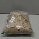 CQR Men's Flannel Lined Shirt Jackets, Long Sleeved Rugged Plaid Cotton Brushed Suede Shirt Jacket, Flannel Lined Seashore, Small