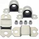 3C0411303AA Front Stabilizer Bar Bushing Kit for 2006-2018 VW Passat/Tiguan & Audi Q3 Sportback - Direct Fit Anti-Roll Bar Link Bushings Pair (Left & Right Suspension Components)