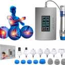Portable Extracorporeal Shock Wave Machine, Touch Screen Massage for Therapy Pain Relief