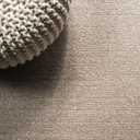 JONATHAN Y Haze Solid Low-Pile Beige 4x6 Oval Indoor Area Rug, Coastal,Bohemian,Minimalist,Classic, Easy-Cleaning for Living Room,Bedroom,Kitchen,Pet Friendly,Non-Shedding (SEU100G-4OV)