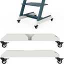 Wheels Compatible with Stokke Tripp Trapp High Chair Without Drilling | 360Flexible Swivel, Easy Installation