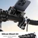 JOYROOM Motorcycle Bike Phone Mount Holder - Bicycle Handlebar Cell Phone Holder - Stroller Scooter Phone Clip for iPhone Samsung Galaxy 4.7''-7'' Smartphones