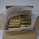NOCCUR 400PCS Gold Silverware Disposable - Gold Plastic Silverware - Gold Plastic Cutlery Include 200 Forks, 100 Spoons, 100 Knives, Gold Disposable Silverware Perfect for Party&Daily Using