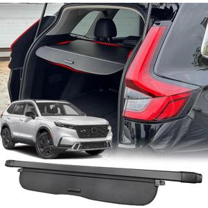 Cargo Cover for 2023 2024 2025 Honda CRV Accessories, (Carbon Fiber Texture) for Honda CRV 2023-2025 Accessories(Include Hybrid) Retractable Trunk Cover Shield Shade Privacy Screen for CR-V