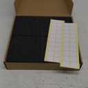 Cork Board 24 x36 Alternative - 6 Pack Felt Wall Tiles with Safe Removable Adhesive Tabs, Cork Boards for Walls Cork Board for Home Office Pin Board Tack Board - Gray Black