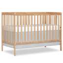 Dream On Me Synergy 5-in-1 Convertible Full-Size Baby Crib with Toddler, Day & Full Bed Conversion in Barnwood Natural, GreenGuard Gold & BSA, 3 Mattress Heights, Sustainable Pinewood