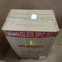 Wrangler Tahoe 3 Piece Spinner Luggage Set, Desert Taupe