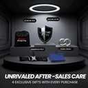 Multi-Layer Toyota Tundra Truck Cover, Custom fit Tundra 2006-2021 Regular Cab Long Bed(8.1') Car Cover Waterproof All Weather, Full Exterior Cover Rain Wind Dust and UV Protection with Door Zipper