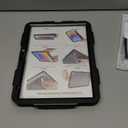 Soke Case for iPad (A16) 11th Generation 11-inch 2025, iPad 10th Generation 10.9-inch 2022, with Built-in Screen Protector and Kickstand, Rugged Full Body Protective Cover - Black