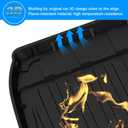 KUST Custom Fit Trunk Mat for 2020-2025 2026 Nissan Sentra Accessories, Sentra Cargo Mat, All Weather Rubber Cargo Liner, Waterproof, Non-Slip, Black