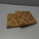 2 x Premium Designer Paper Napkins, 3-Ply 6.5 x 6.5-inches Fold Disposable Decorative Lunch Dinner Napkin (01-1.Fresh Bouquet Floral 20-Count, 6.5"x6.5",Luncheon Size)