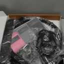 Pilates Equipment, Pilates Kit for Home Workouts, Pilates Essentials Kit for Women, Home Pilates Kit with 15 Pilates Ring and Ball Set, Booty Bands, Figure 8 Resistance Band, Yoga Band (Black)