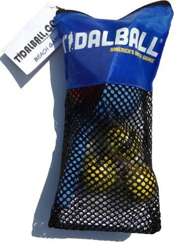 TidalBall Set | America's Beach Game | Portable Beach Cornhole Alternative | Sand Toss Game, Balls Float, 2 Koozies Included | Outdoor Beach Games for Adults, Teens & Family (10in. x 4in. x 2.5in.)