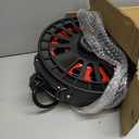 Retractable Extension Cord Reel, 45 FT, Heavy Duty 12AWG/3C SJTOW Power Cord, with Lighted Triple Tap Outlet, 15 Amp, Swivel Bracket for Ceiling or Wall Mount,UL Listed