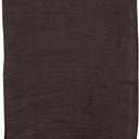 100% Flax Linen Bath Towel 33.5x53 Inches Natural Lightweight Hair Towel for Bathroom Beach Travel,Brown
