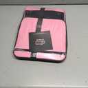 GORILLA GRIP Cat Carrier Travel Bag Up to 15 Lbs, Soft Collapsible Small Dog Carriers, Top and Side Entry Breathable Mesh, Grip Feet on Underside, Cozy Washable Waterproof Pad, Portable Kennel, Pink (17.0"L x 11.0"W x 11.0"H)