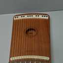 Guitar Harp | Hanago M28 [16 Strings but Playable 28 Notes] Single-Fret Fingerboard with Piano Array, Portable A4 Size, All Solid Wood(Mahogany)