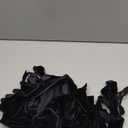 Soulchen 12 Pcs 20 Inches Christmas Garland Ties with Large Velvet Bows Reusable Holiday Wreath Twist Tie Bows for Banister Christmas Tree Indoor Outdoor Party Decorations(Black)