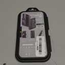 Aulumu G03 Carbon Fiber Magnetic Wallet Card Holder | Magnetic Wallet Compatible with MagSafe | Multi Function - Mobile Phone Stand/Grip | Bottle Opener | RFID Shielding Card