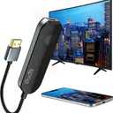 Wireless HDMI Display Adapter Transmitter Receiver for Flix Stick Streaming Device 4k 1080p Screen Mirroring Bluetooth Adapter for iOS iPhone iPad TV WiFi Adapter Smart TV Converter Extender (1pc)