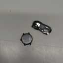 KAVVO Macaron 36mm Round Stylish Watch, 1.106'' AMOLED Retina Screen, Always-on Display, Silicone Magnetic Suction Strap, Female Health Record, Waterproof(Mistic Black)