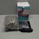 BLABOK Wedge Pillow for Sleeping - Inflatable Leg Elevation Pillow for Swelling,Circulation,Leg & Back Pain Relief,Leg Support Polyvinyl Chloride Pillow for After Aurgery,Hip,Foot,Ankle Recovery (Medium, Grey)