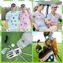 Tigeen 48 Pcs Golf Iron on Patches Embroidered Golf Sports Iron on Decorative Green Grass Golf Course Applique Patches for Hats Clothes Jackets Jeans Dress Backpacks Bags DIY Accessory