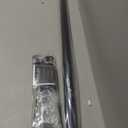 Ivilon Drapery Window Curtain Rod - End Cap Style Design 1 Inch Pole. 48 to 86 Inch Color Black