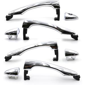 8Pcs Front Rear Exterior Chrome Door Handle Set for Kia Sportage 2011 2016 8Pcs Front Rear Exterior Chrome Door Handle Set for Kia Sportage 2011 2016