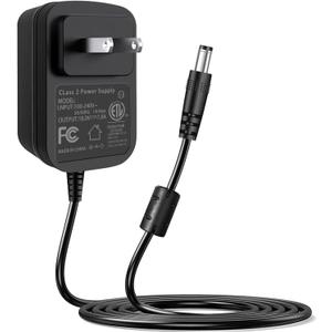 Gonine 18V Power Supply Compatible for Dunlop MXR Guitar Pedal, 18Volt 1A AC Adapter 110-240V AC to DC Center Negative DC Plug for JOYO JP-01 JP-02 Effect Pedal Cord.