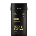 ATTITUDE AluminumFree Deodorant for Men, 95% Natural Origin Ingredients, EWG Verified, Plant Based Odor Control, With Baking Soda, Patchouli & Bourbon, 2.64 Oz