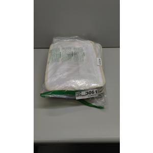 BALEINE 3 Pack Fabric Storage Bins for Shelves, Linen Storage Baskets for Organizing, Decorative Closet Bins for Clothes, Home (Grey, 15"x11"x9.5")