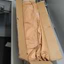 Omzer Baby Playpen with Mat 71"59" - Extra Large Playpen for Babies and Toddlers with Mat Included, Safety Playard for Baby with Gate, All-Wrapped Soft Sponge Baby Gate Playpen with Stable Mat Velcro (Beige)