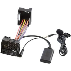 Audio Aux Adapter with Microphone, Audio AUX Adapter Compatible with BMW Z4 E85 2003-2008, Compatible with BMW Z4 E86 2003-2008, Compatible with Mini Cooper R50 2003-2006