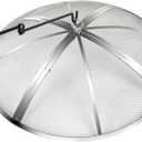 30 Inch Fire Pit Spark Screen,Stainless Steel Fire Pit Screen Cover with Handle&Poker,Outdoor Fire Pit Screen Cover Round Mesh Lid Heavy-Duty for Backyard/Beach/RV Camping