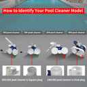 2 Pack Zippered Bag Replacement Fits for Polaris 360, 380 Pool Cleaner All Purpose Filter Bag for Polaris Filter Bag