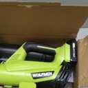 Leaf Blower, Electric Cordless Leaf Blower with 2 Batteries and Charger, 2 Speed Mode, Lightweight Cordless Blower for Blowing Leaves, Patio Cleaning, Blowers for Lawn Care and Dust
