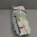 Emvency Boho Throw Pillow Covers 18x18 Inches Set of 2, Light Blue Chenille Tufted Farmhouse Striped Chic Modern Art Square Decorative Couch Pillowcases for Home Decor Bedroom Sofa Living Room