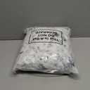 Honeydak PV Fleece Stuffed Animal Storage Bean Bag Chair Cover (No Filler) Comfy Bean Bag Cover Without Filling or Home Bedroom Decor Organizing Plush Doll Textile Holder(Dark Gray, L)