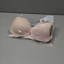 Amazon Essentials Women's Push-Up Cotton Bra, Pack of 2 (34DD, Grey Heather/Pearl)