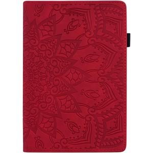 Case for iPad Mini 7 (A17 Pro) 2024 / iPad Mini 6 Case 2021, iPad Mini 6th Generation 8.3 inch PU Leather Cover Multi-Angle Viewing Folio Smart Case with Auto Sleep/Wake- Red
