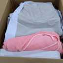 Windyun 8 Pack Kids Teepee Tent for Slumber Party with Mattress,Light String,Airbed Fitted Sheet,Sleepover Tent for Girls Boys Party,Kids Play Playhouse Indoor Outdoor(White)