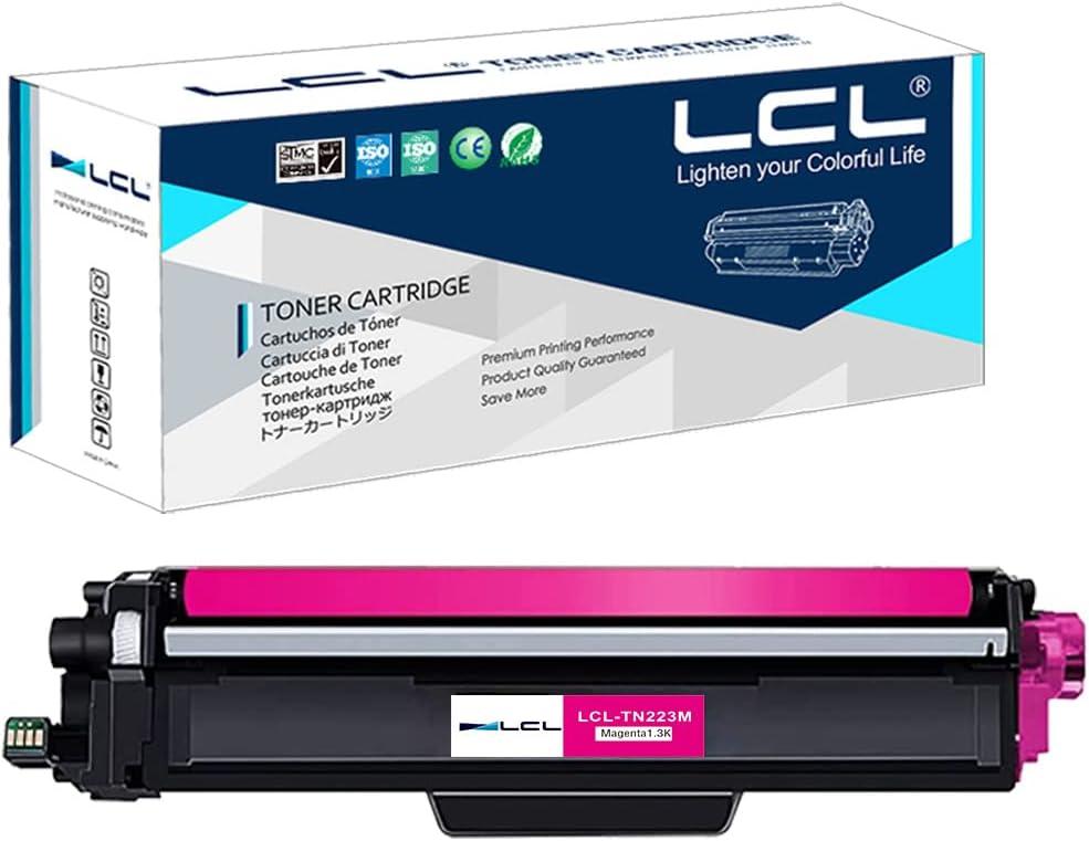 LCL Compatible Toner Cartridge Replacement for Brother TN223 TN-223 TN223M TN-223M HL-L3210CW HL-L3230CDW HL-L3270CDW HL-L3290CDW MFC-L3710CW MFC-L3750CDW MFC-L3770CD HL-L3230CDN (1-Pack Magenta) LCL Compatible Toner Cartridge Replacement for Brother TN223 TN-223 TN223M TN-223M HL-L3210CW HL-L3230CDW HL-L3270CDW HL-L3290CDW MFC-L3710CW MFC-L3750CDW MFC-L3770CD HL-L3230CDN (1-Pack Magenta)