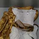 Morph Greek God Costume - Toga Roman Zeus Costume - Men's Greek Toga (Medium)