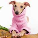 Dog Fleece Sweater Turtleneck Long Sleeve Pullover Sweatshirt Warm Puppy Clothes for X-Large Dogs 
